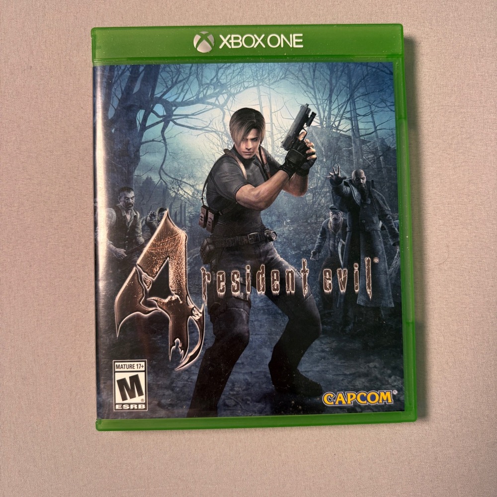 Resident Evil 4 Xbox One Capcom Survival Horror Action Game Physical Disc 2016